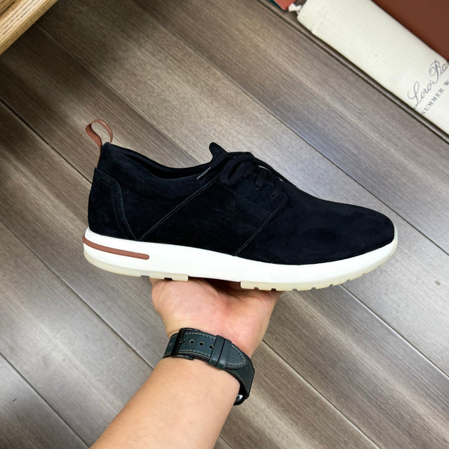 LP BERGEN SNEAKER BLACK SUEDE