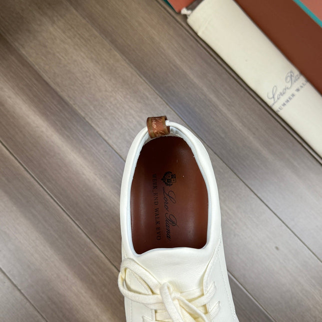 LP BERGEN SNEAKER WHITE CALFSKIN