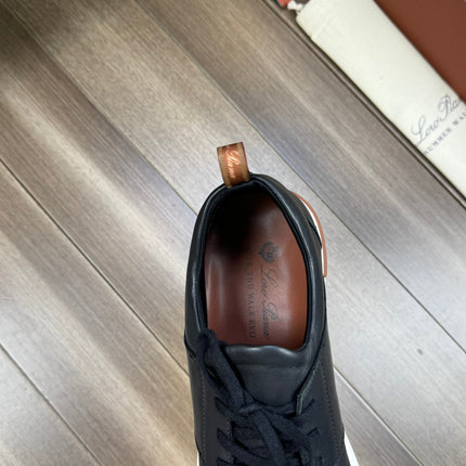 LP BERGEN SNEAKER BLACK CALFSKIN