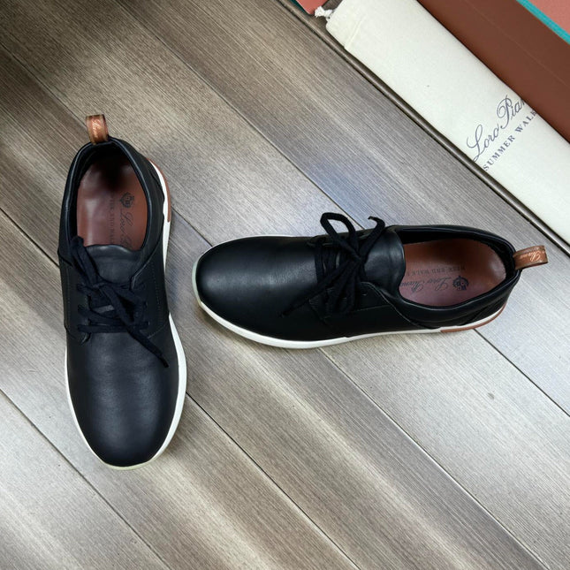 LP BERGEN SNEAKER BLACK CALFSKIN