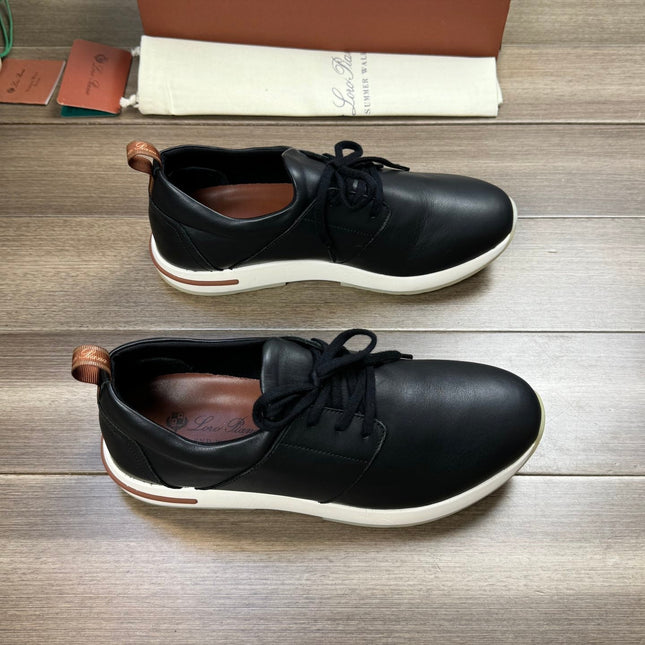 LP BERGEN SNEAKER BLACK CALFSKIN