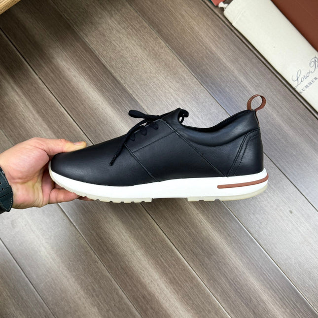LP BERGEN SNEAKER BLACK CALFSKIN