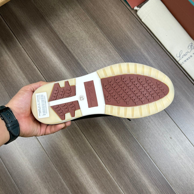 LP BERGEN SNEAKER BLACK CALFSKIN