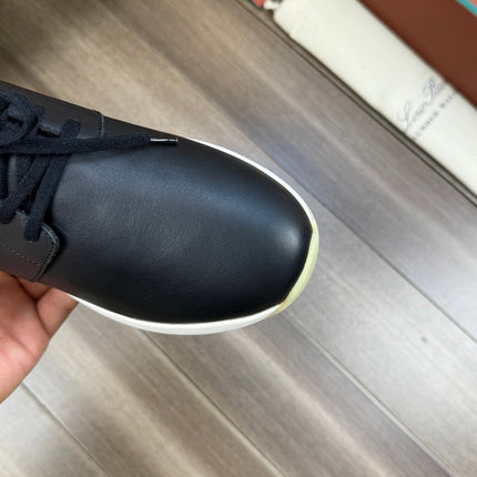 LP BERGEN SNEAKER BLACK CALFSKIN