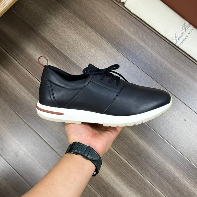 LP BERGEN SNEAKER BLACK CALFSKIN