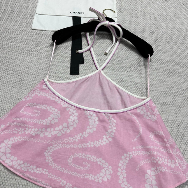 CHANEL HALTER-NECK TOP STYLE 89