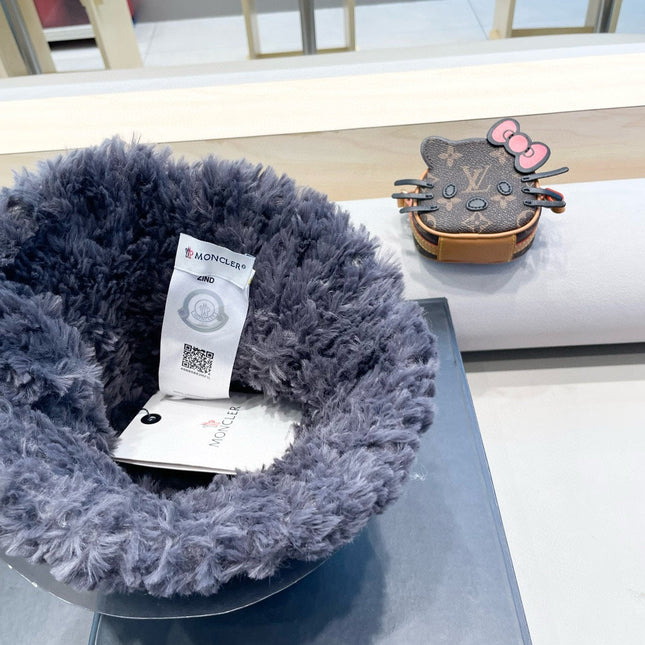 BUCKET HAT IN SLATE GRAY FLEECE 435041