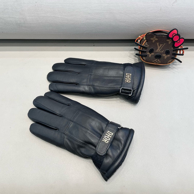 GLOVES IN BLACK LAMBSKIN 445816