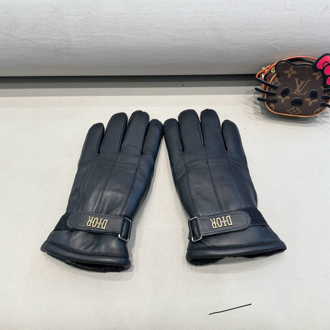 GLOVES IN BLACK LAMBSKIN 445816