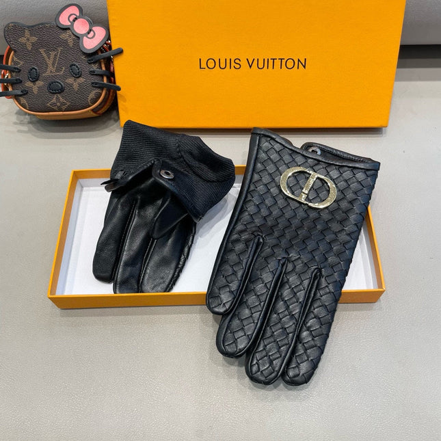 GLOVES IN BLACK LAMBSKIN 454561