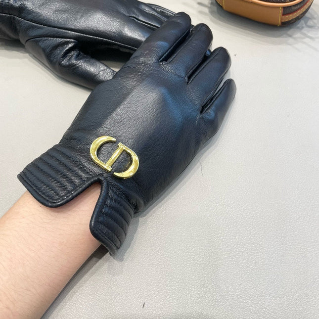 GLOVES IN BLACK DEERSKIN 462404