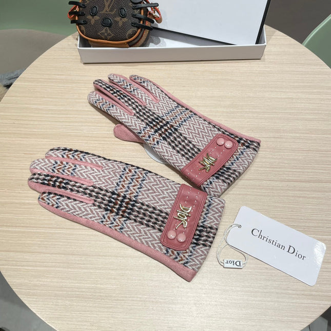 GLOVES IN COLORFUL WOOL 463807