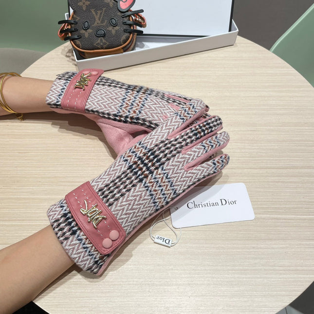 GLOVES IN COLORFUL WOOL 463807