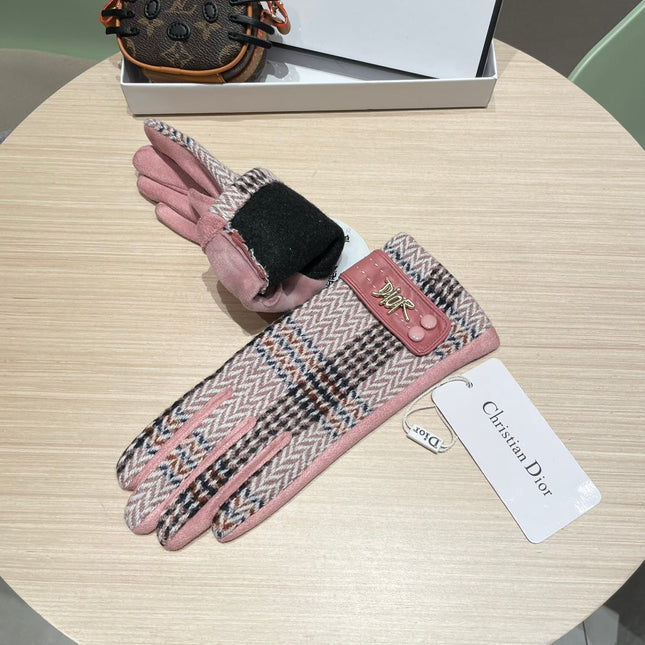 GLOVES IN COLORFUL WOOL 463807