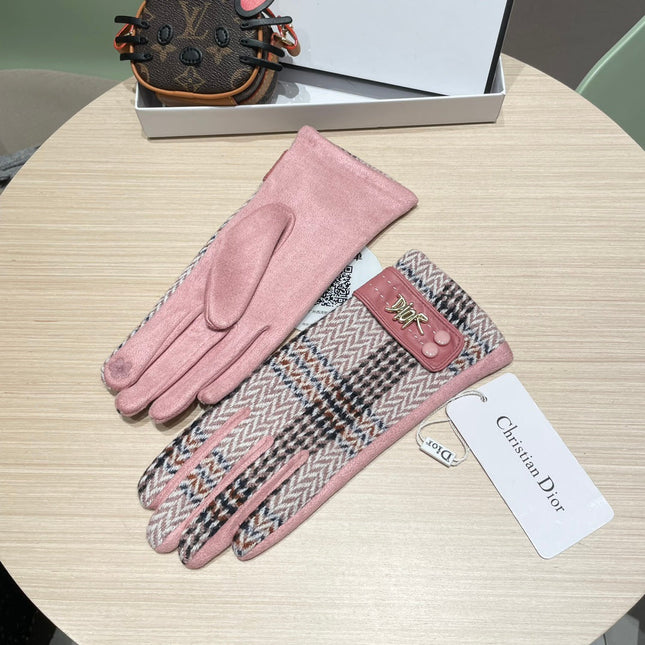 GLOVES IN COLORFUL WOOL 463807
