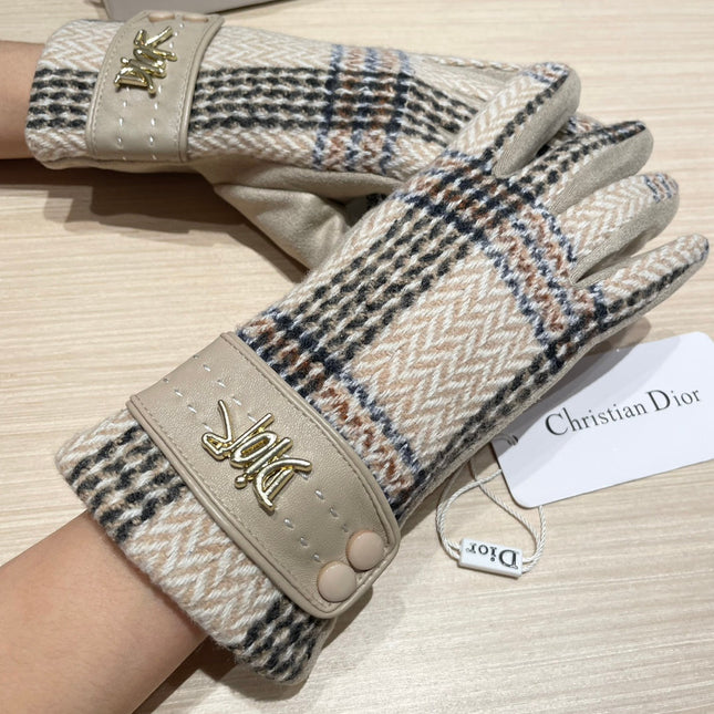 GLOVES IN COLORFUL WOOL 463808