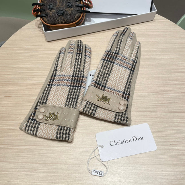 GLOVES IN COLORFUL WOOL 463808