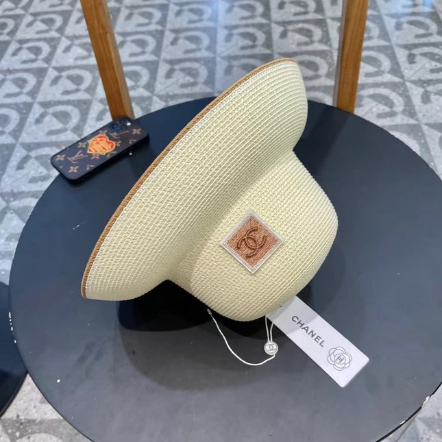 STRAW CLOCHE HAT IVORY 672757