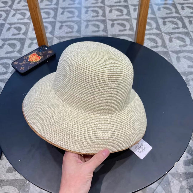 STRAW CLOCHE HAT IVORY 672757