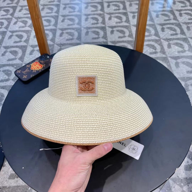 STRAW CLOCHE HAT IVORY 672757