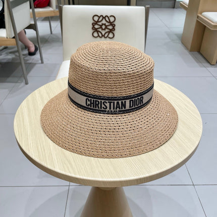 BUCKET HAT 57 CM IN DARK BEIGE RAFFIA 653750