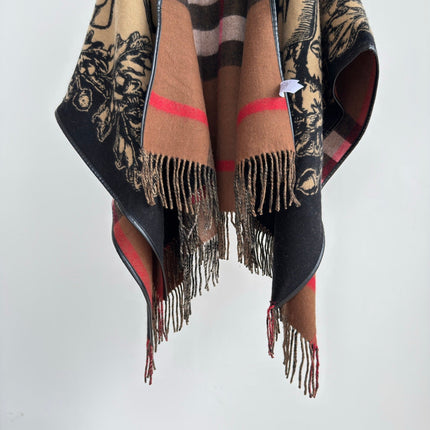 BURBERRY 25S PLAID KNITTED SCARF 146