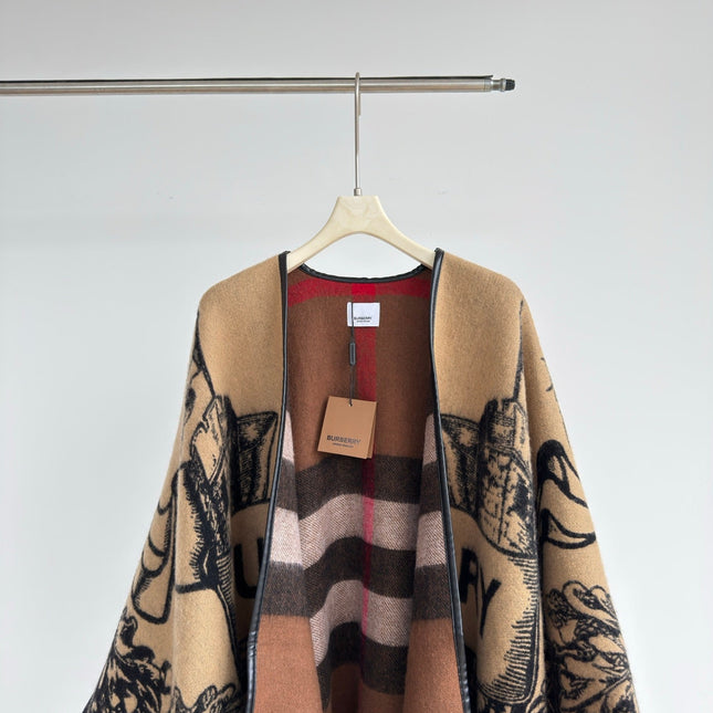 BURBERRY 25S PLAID KNITTED SCARF 146