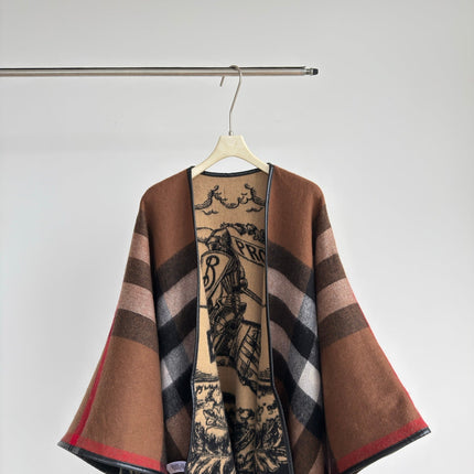 BURBERRY 25S PLAID KNITTED SCARF 146