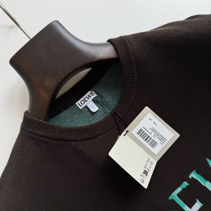 LOEWE SHORT-SLEEVE KNIT TOP STYLE 246