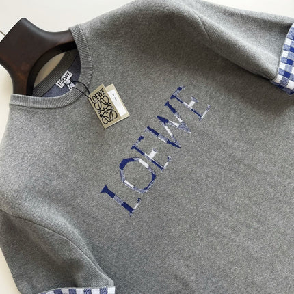 LOEWE SHORT-SLEEVE KNIT TOP STYLE 245