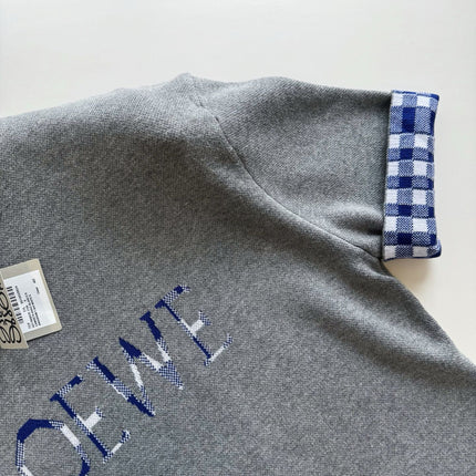 LOEWE SHORT-SLEEVE KNIT TOP STYLE 245