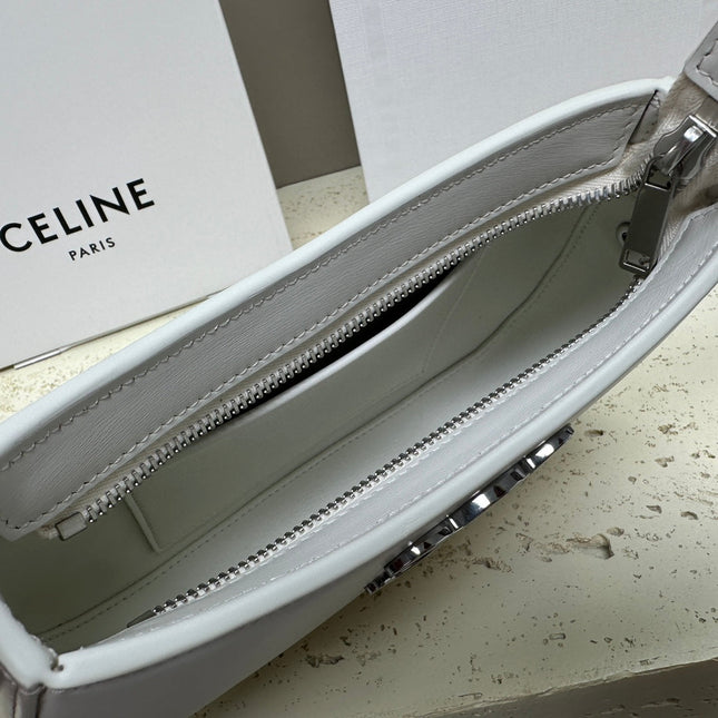 MINI 22 TILLY BAG IN WHITE SHINNY CALFSKIN