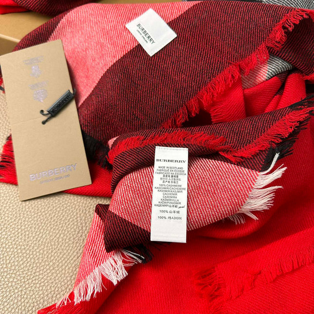 BBR SCARF 200 CM IN CASHMERE 474277