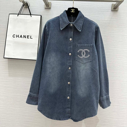 CHANEL 25S DENIM SHIRT STYLE 235