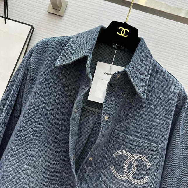 CHANEL 25S DENIM SHIRT STYLE 235