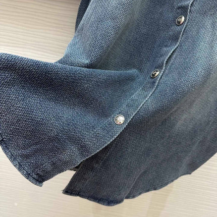 CHANEL 25S DENIM SHIRT STYLE 235