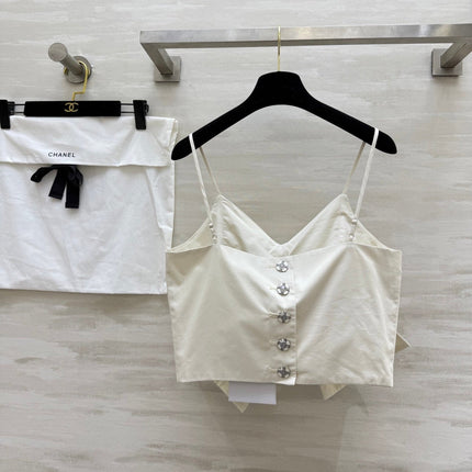 CHANEL 25S SPAGHETTI STRAP TOP STYLE 243