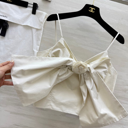 CHANEL 25S SPAGHETTI STRAP TOP STYLE 243
