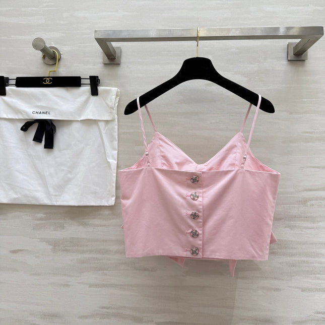 CHANEL 25S SPAGHETTI STRAP TOP STYLE 245