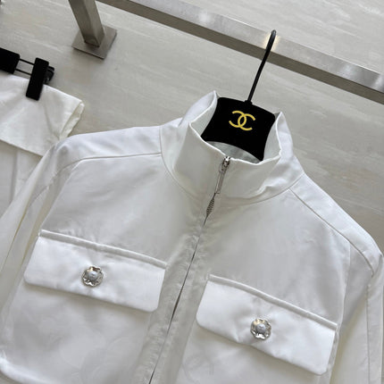 CHANEL 25S STAND COLLAR JACKET STYLE 177