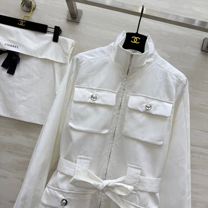 CHANEL 25S STAND COLLAR JACKET STYLE 177