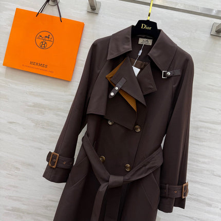 HERMES 25S LONG WINDBREAKER 527670