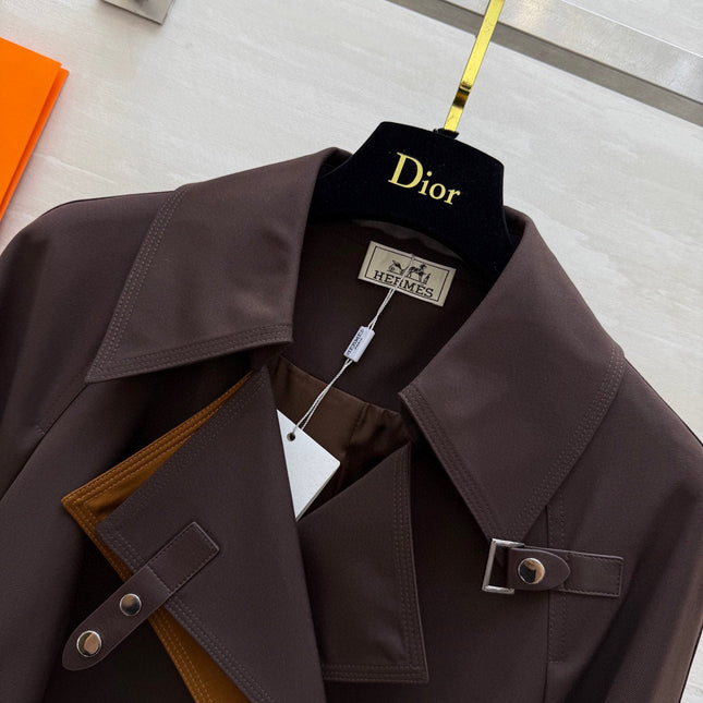 HERMES 25S LONG WINDBREAKER 527670