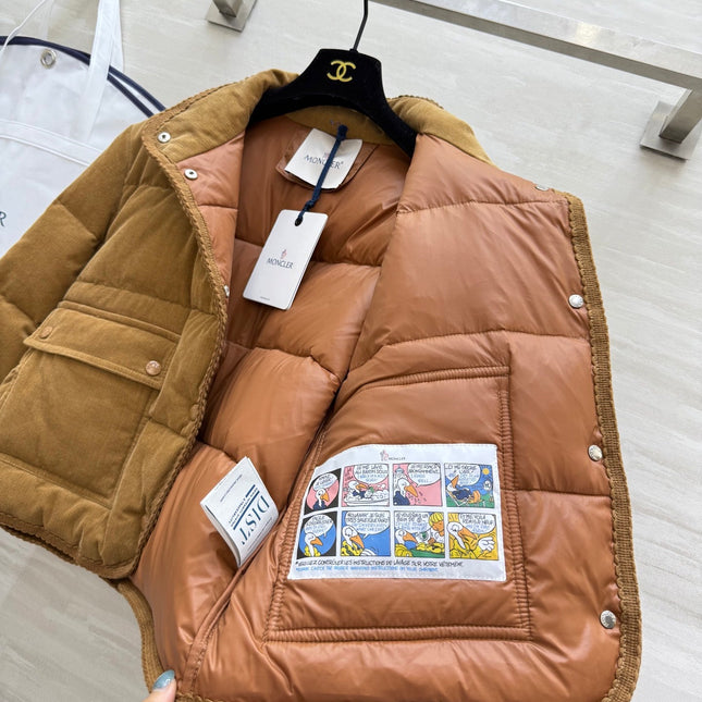 MONCLER 25S VELVET DOWN JACKETS 237