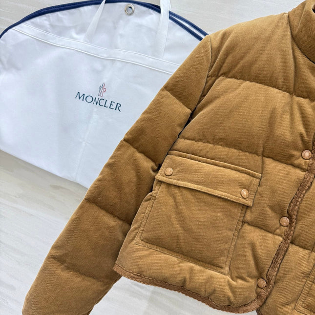 MONCLER 25S VELVET DOWN JACKETS 237