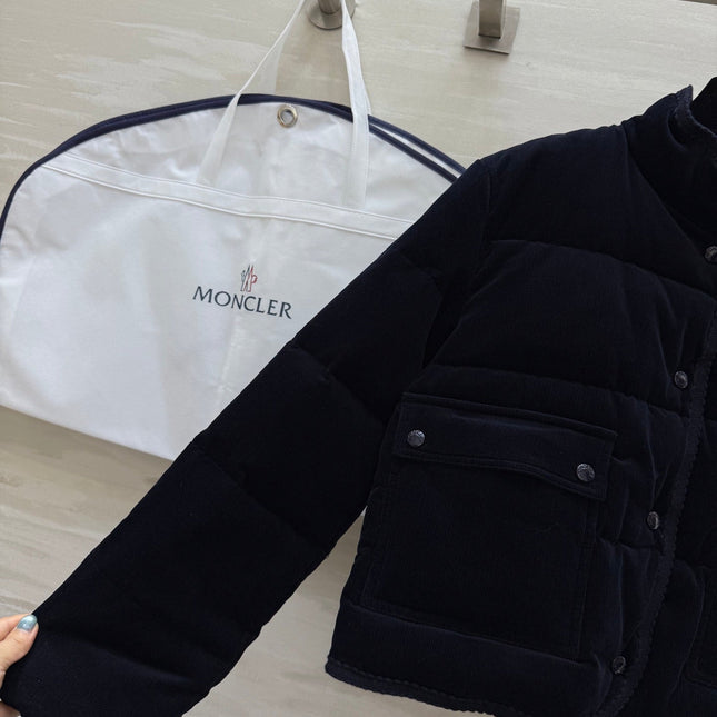 MONCLER 25S VELVET DOWN JACKETS 238