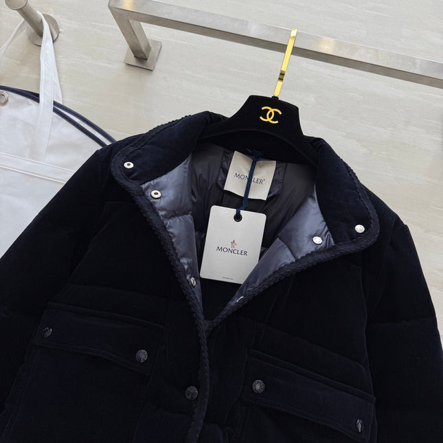 MONCLER 25S VELVET DOWN JACKETS 238