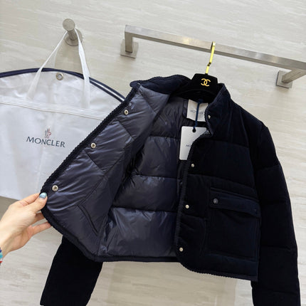 MONCLER 25S VELVET DOWN JACKETS 238