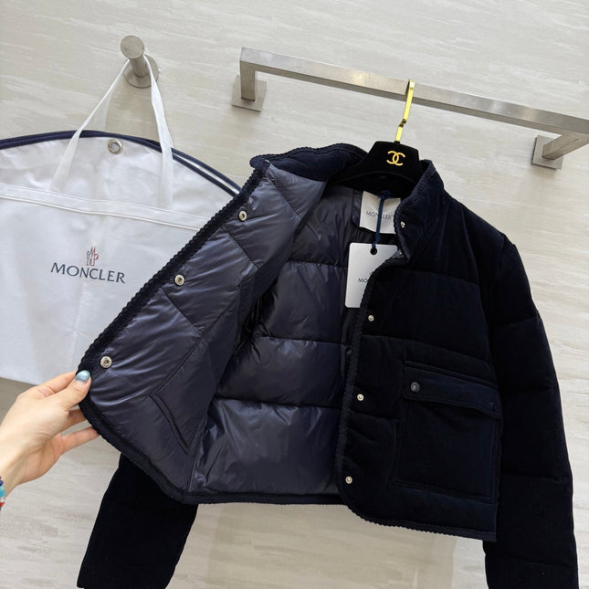 MONCLER 25S VELVET DOWN JACKETS 238