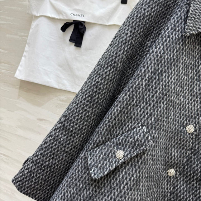 CHANEL 25S ALPACA COAT 267